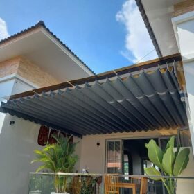 mái xếp di động Long An 1