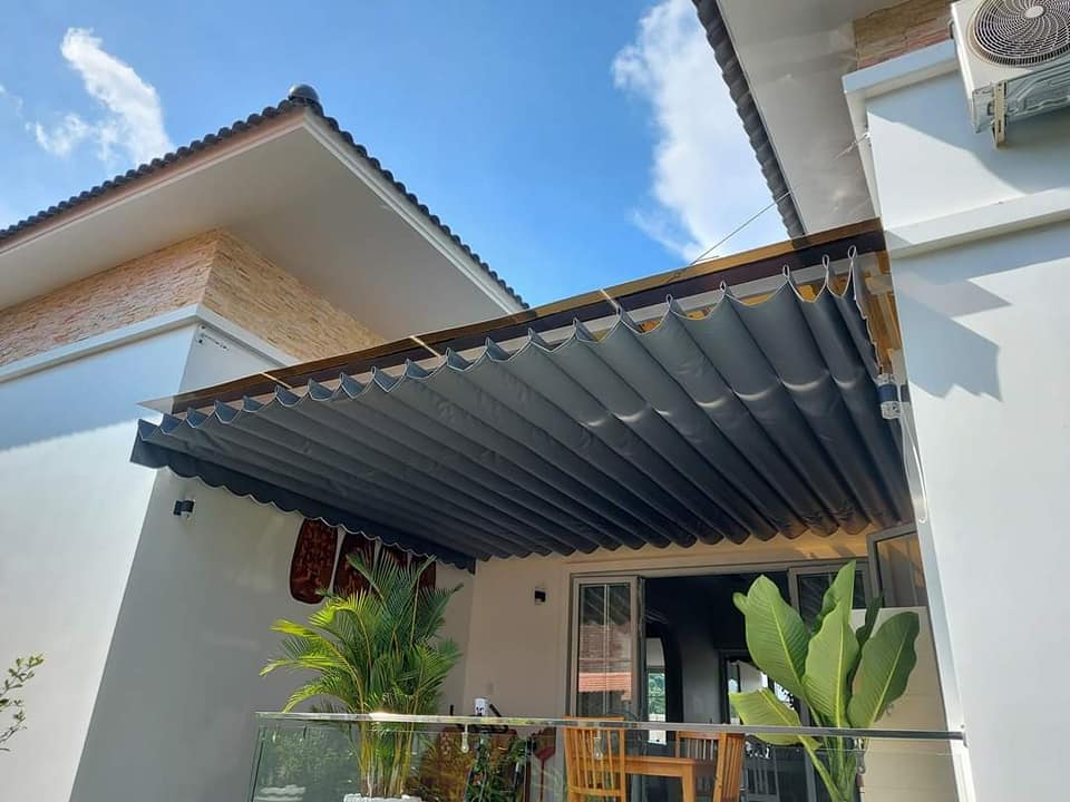 mái xếp di động Long An 1